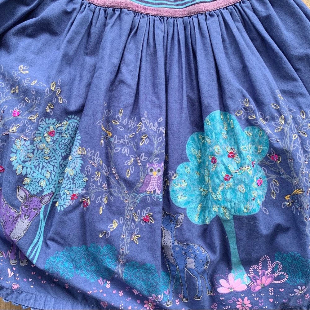 Monsoon Dress, girls size 5/6 - Picture 4 of 8